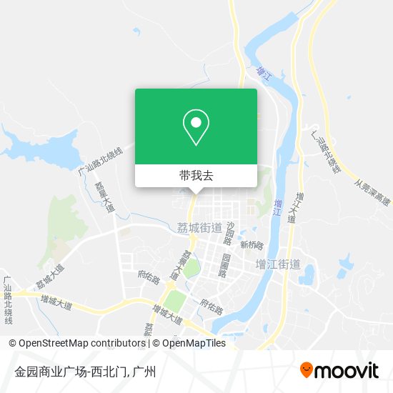 金园商业广场-西北门地图