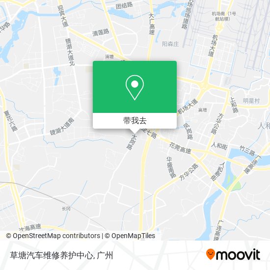草塘汽车维修养护中心地图