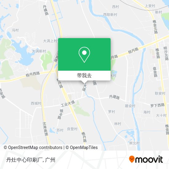 丹灶中心印刷厂地图