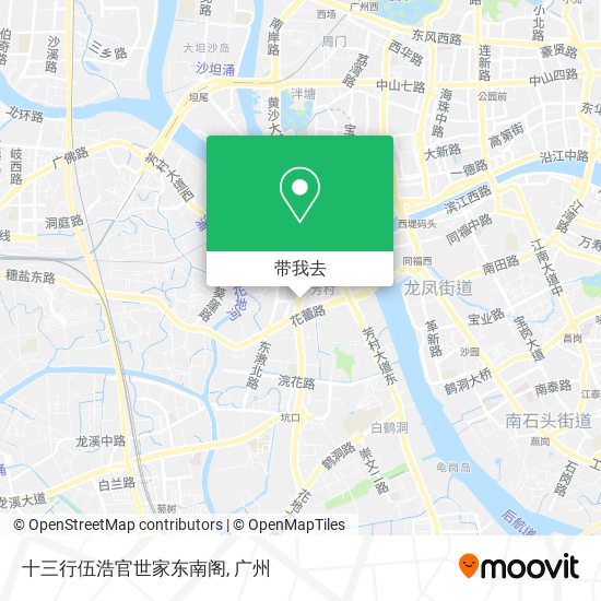 十三行伍浩官世家东南阁地图