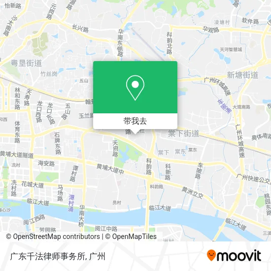 广东千法律师事务所地图