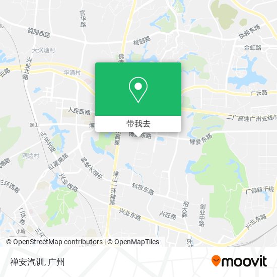 禅安汽训地图