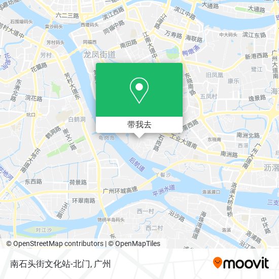 南石头街文化站-北门地图