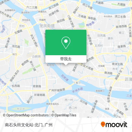 南石头街文化站-北门地图
