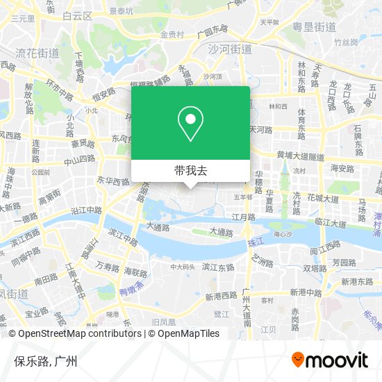保乐路地图