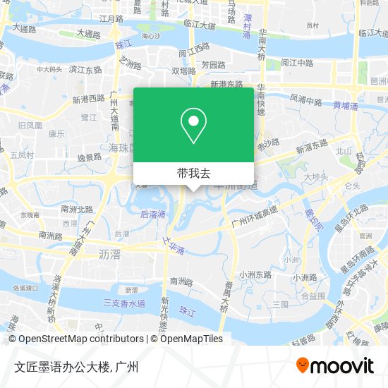 文匠墨语办公大楼地图