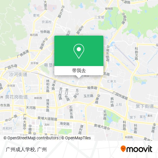 广州成人学校地图