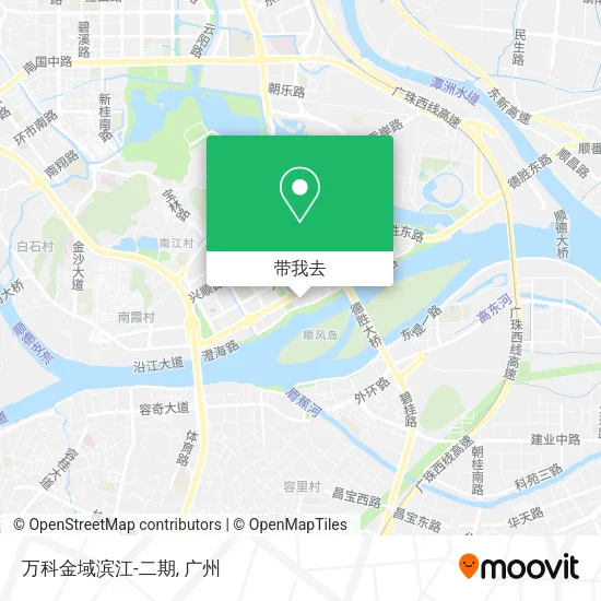 万科金域滨江-二期地图