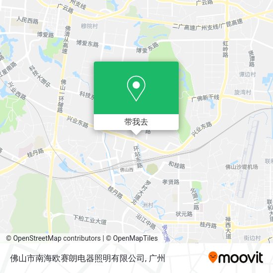 佛山市南海欧赛朗电器照明有限公司地图