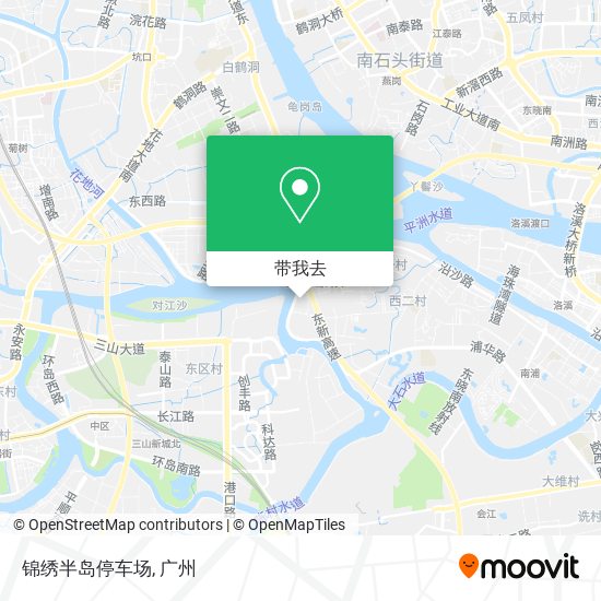 锦绣半岛停车场地图