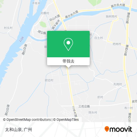 太和山泉地图