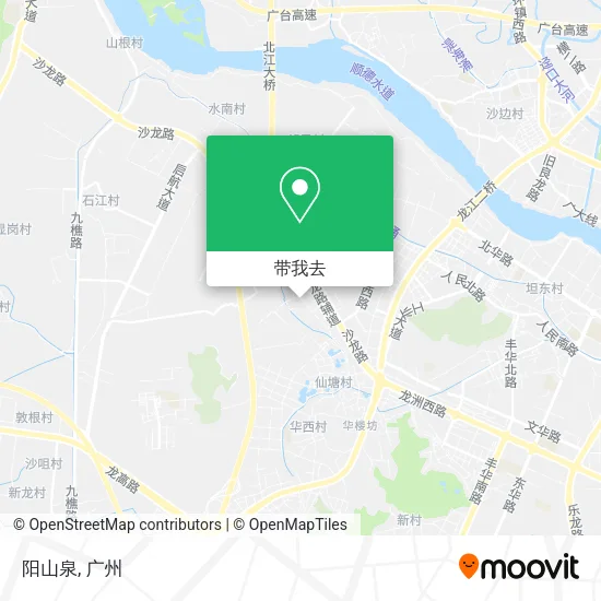 阳山泉地图