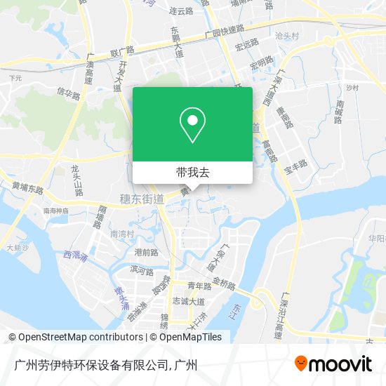 广州劳伊特环保设备有限公司地图