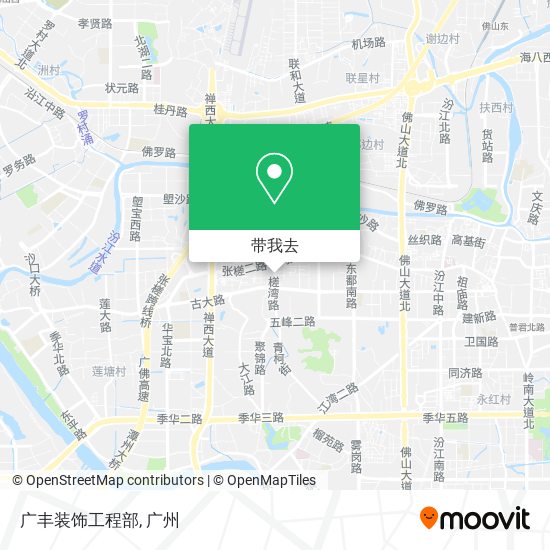 广丰装饰工程部地图