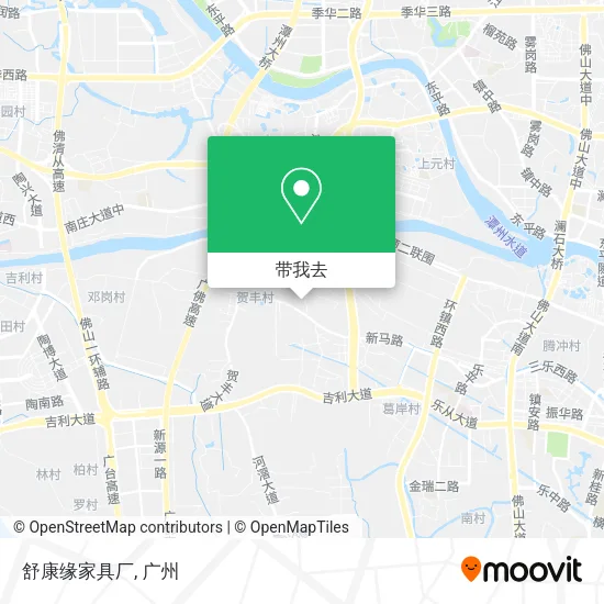 舒康缘家具厂地图
