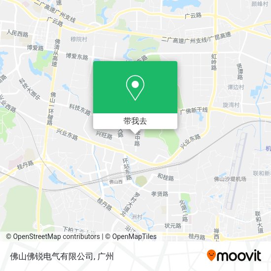 佛山佛锐电气有限公司地图