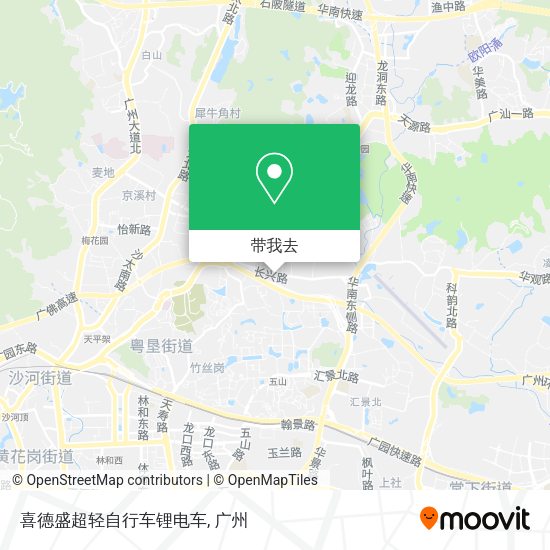 喜德盛超轻自行车锂电车地图
