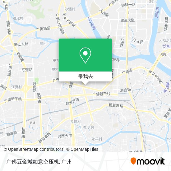 广佛五金城如意空压机地图
