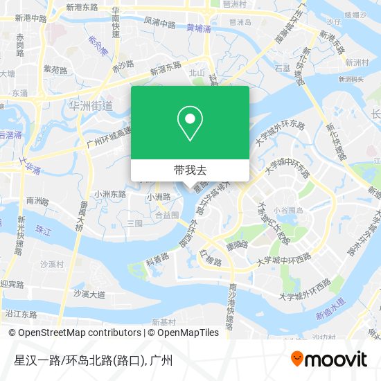 星汉一路/环岛北路(路口)地图