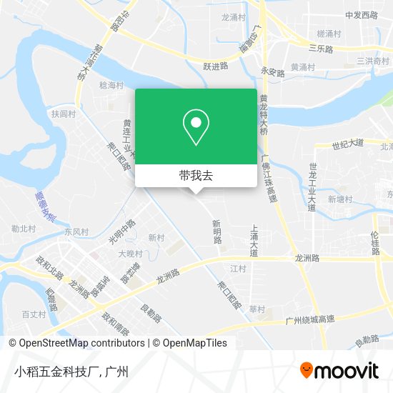 小稻五金科技厂地图