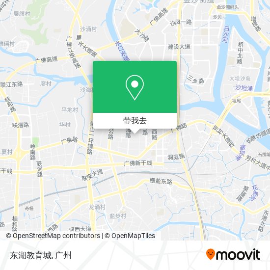 东湖教育城地图