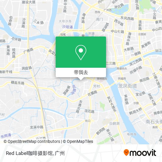 Red Label咖啡摄影馆地图