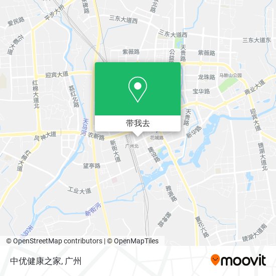 中优健康之家地图