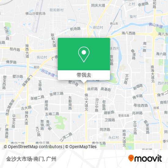 金沙大市场-南门地图