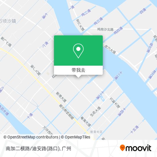 南加二横路/迪安路(路口)地图