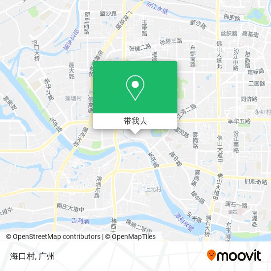 海口村地图