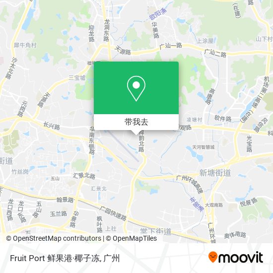 Fruit Port 鲜果港·椰子冻地图