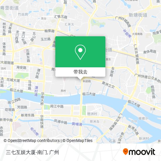 三七互娱大厦-南门地图