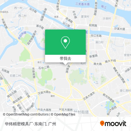 华炜精密模具厂-东南门地图