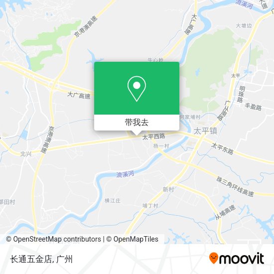 长通五金店地图