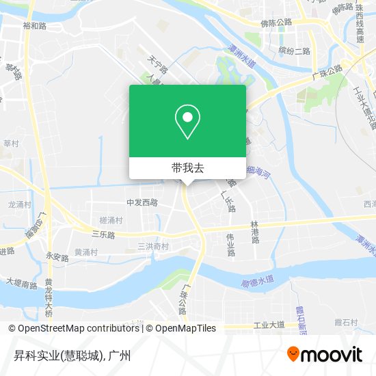 昇科实业(慧聪城)地图