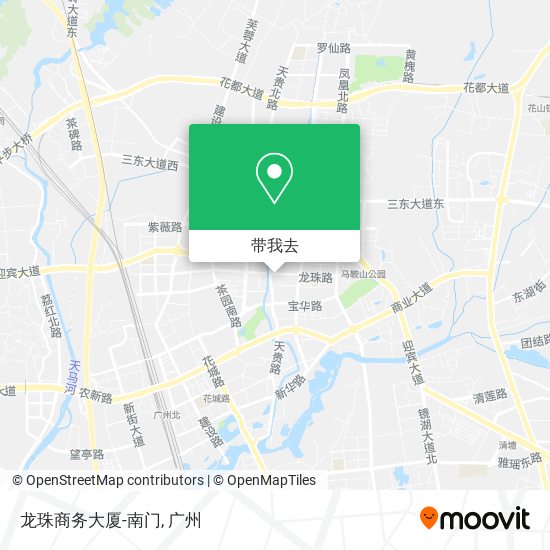 龙珠商务大厦-南门地图