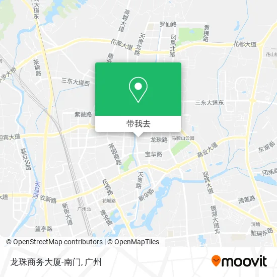 龙珠商务大厦-南门地图