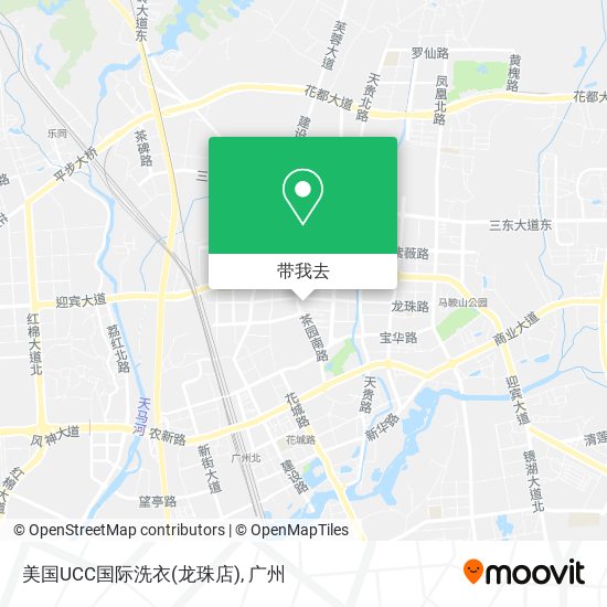 美国UCC国际洗衣(龙珠店)地图