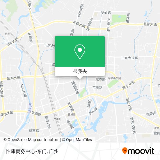 怡康商务中心-东门地图