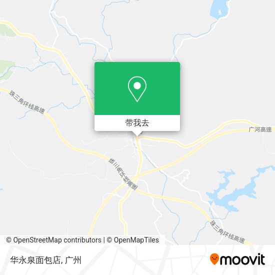 华永泉面包店地图