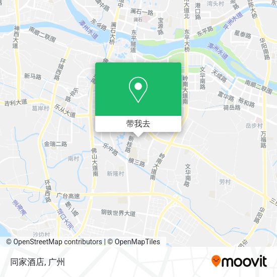 同家酒店地图