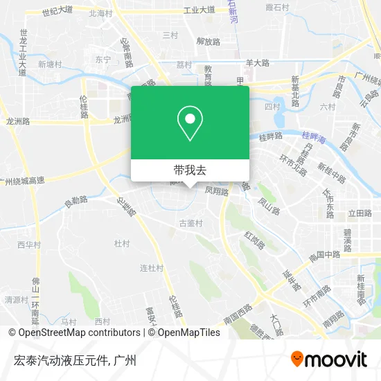 宏泰汽动液压元件地图