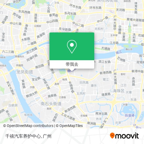 千禧汽车养护中心地图