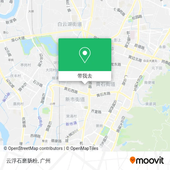 云浮石磨肠粉地图