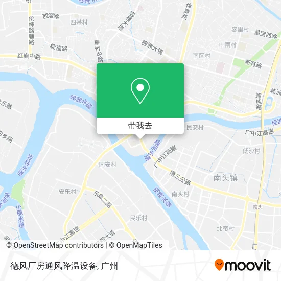德风厂房通风降温设备地图