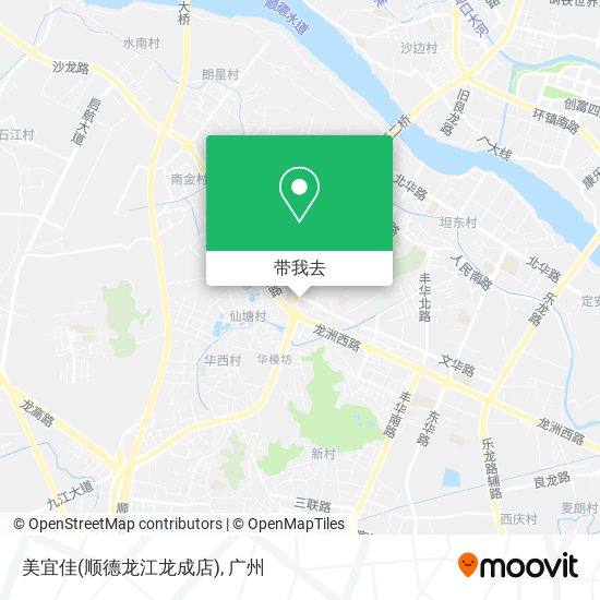 美宜佳(顺德龙江龙成店)地图