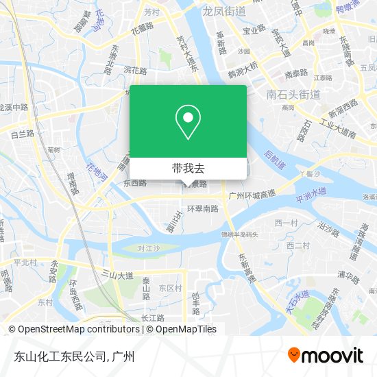 东山化工东民公司地图