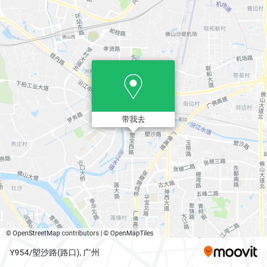 Y954/塱沙路(路口)地图