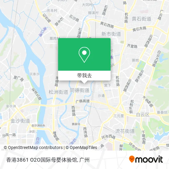 香港3861 O2O国际母婴体验馆地图