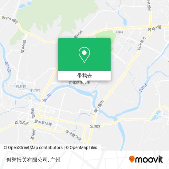 创誉报关有限公司地图